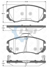 Load image into Gallery viewer, Front Brake Pads and Disc Rotors Set for Hyundai Elantra HD 2006-2011