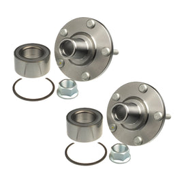 Pair Front LH RH Wheel Bearing Hub For Nissan Maxima A33 J31 Xtrail X-Trail T30