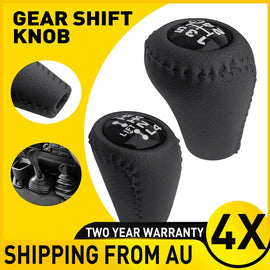 4X LEATHER SHIFT KNOB FOR TOYOTA LANDCRUISER 70 SERIES UPGRADE TO SUIT 76/78