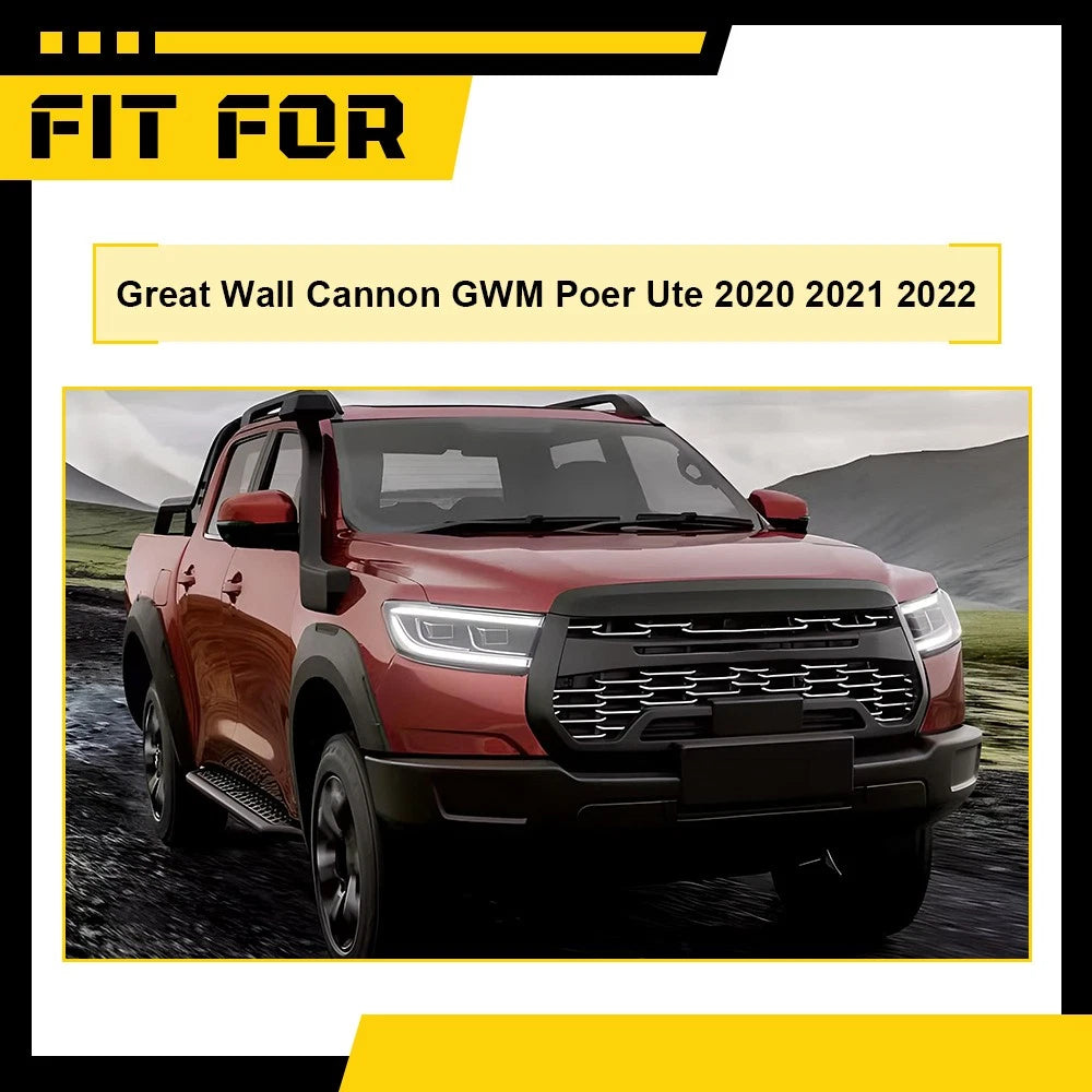 4x Splash Guards For Great Wall Cannon GWM Poer Ute 2020 2021 2022 Mud Flaps