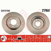 Load image into Gallery viewer, TRW Brake Rotor Front DF4790S