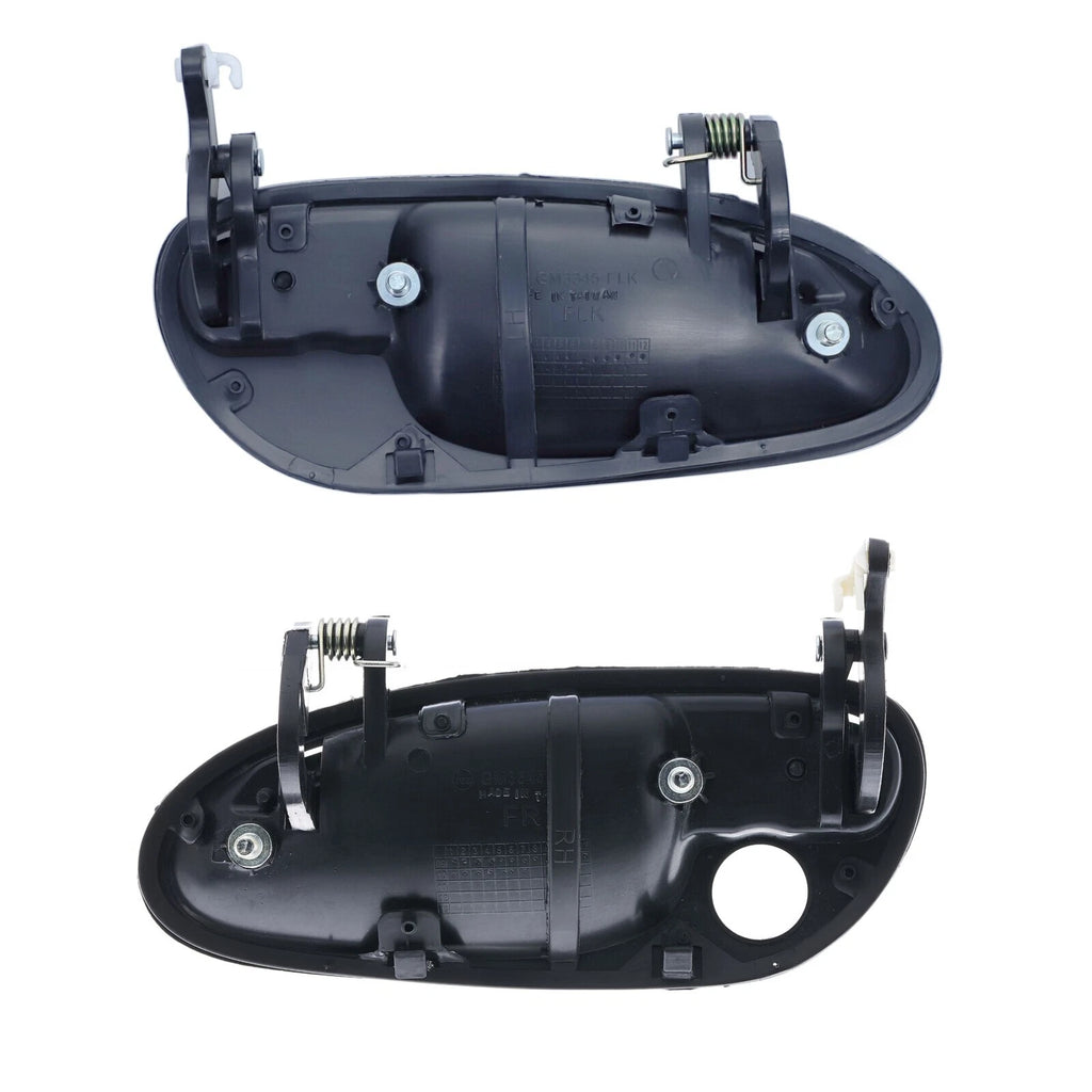 2pc Front Left & Right Outer Door Handle Black For Holden Commodore VT VX VY VZ