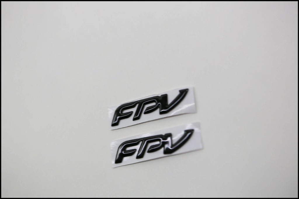 2 X FPV DECAL BADGE SUIT FORD BA/BF/FG FPV /FALCON/XR6/XR8/FALCON/SEDAN/UTE