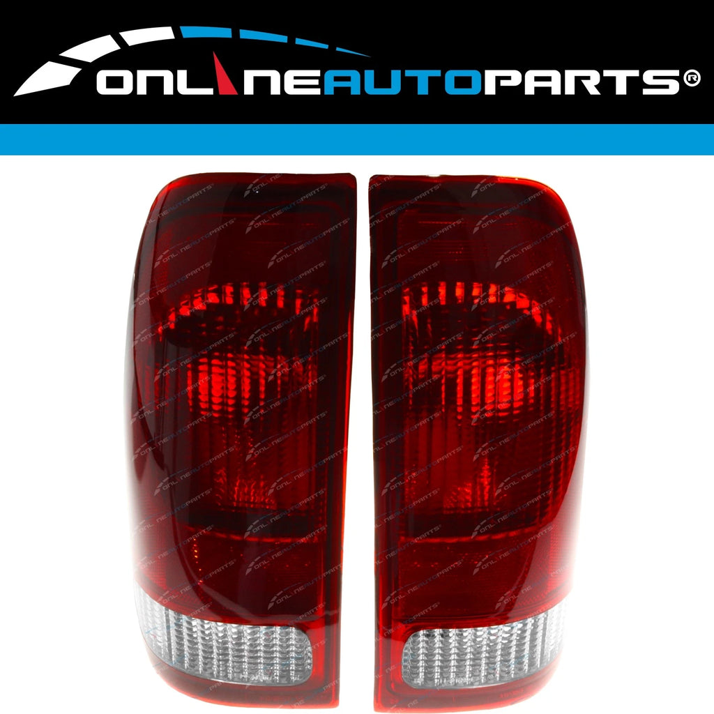 Tail Lights LH+RH Pair for Ford Falcon 1998~2003 AU BA Ute NEW Lamps