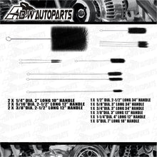 Load image into Gallery viewer, 12 Brushes for Engine Crankshaft Oil Holes Cylinder Heads Cleaning Brush Kit