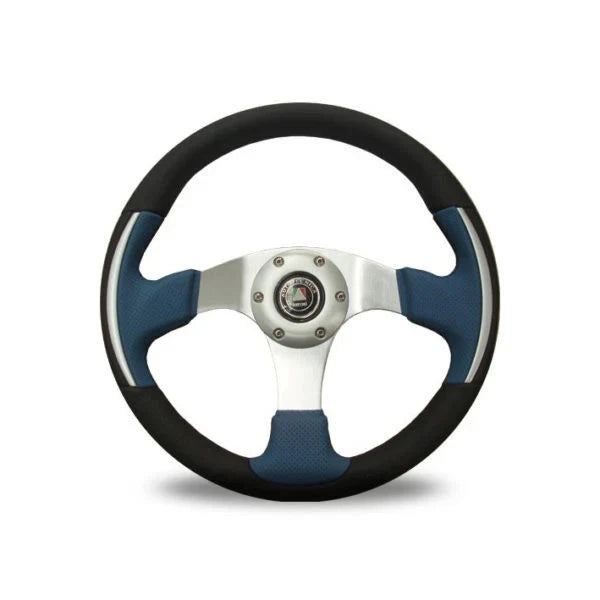 Autotecnica Racer 3 Steering Wheel 350Mm Black / Blue SW2617U
