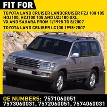 Load image into Gallery viewer, Window Seals Weather Strip for 4 Door Toyota LandCruiser 100 105 Series SUV