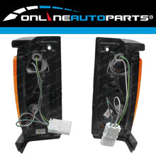 Load image into Gallery viewer, LH+RH Corner Indicator Amber Blinker Lamps for Nissan Navara D21 Ute 1986-1989