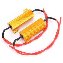 Load image into Gallery viewer, 10pcs 50*15mm 50W Load Resistor Repair LED Light Bulbs Tail Lights Indicators ST
