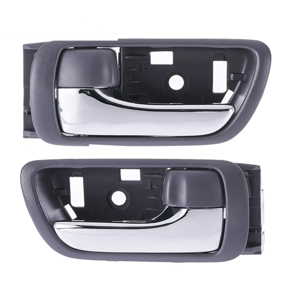 2pc FRONT = REAR Left & Right Inner Door Handle Chrome For Toyota Camry 2002-06