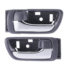 Load image into Gallery viewer, 2pc FRONT = REAR Left &amp; Right Inner Door Handle Chrome For Toyota Camry 2002-06
