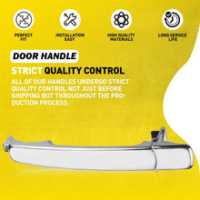 Load image into Gallery viewer, 2x Rear LH RH Right Hand Outer Door Handle Chrome For Nissan X-Trail T31 2010-13