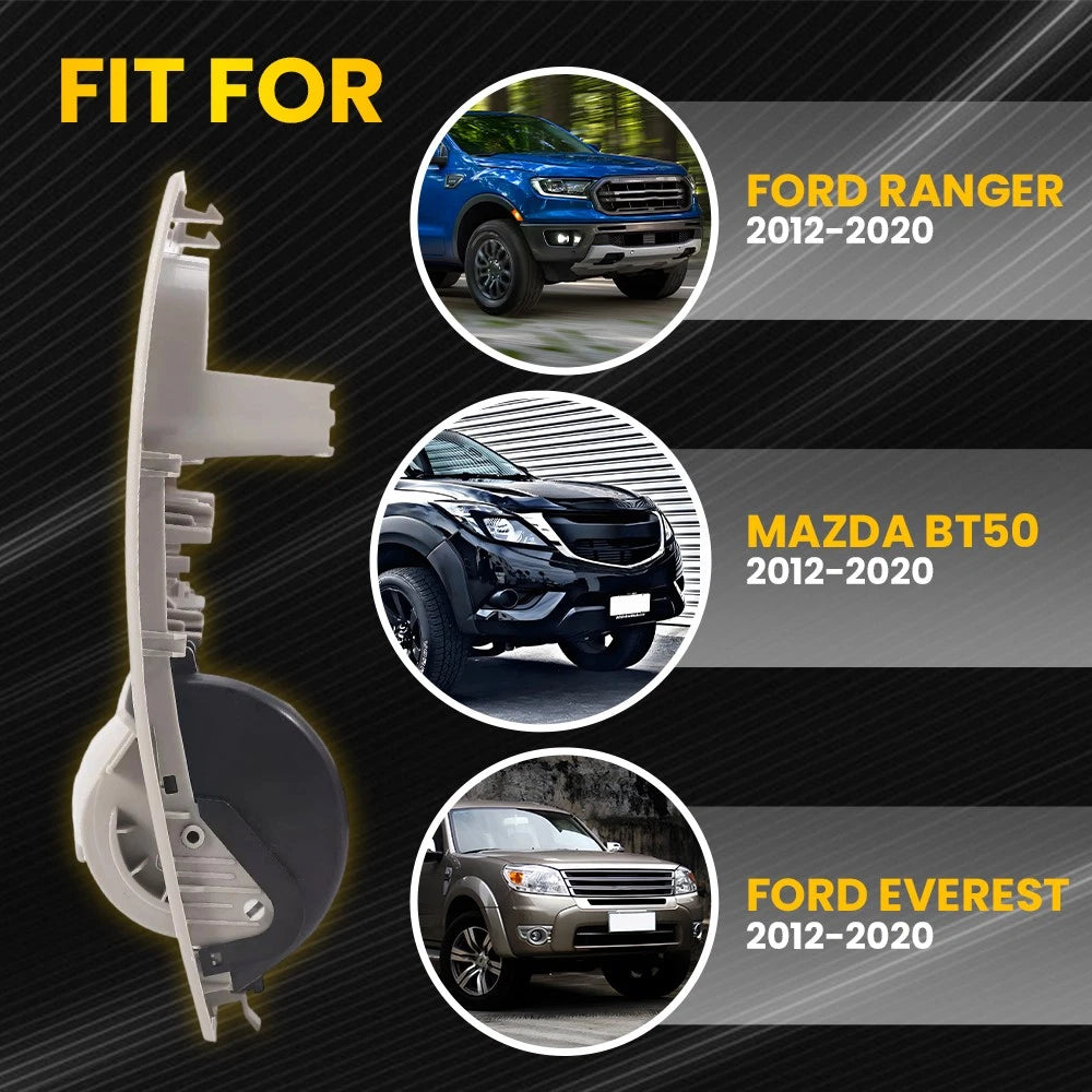 Roof Console Box Sunglass Holder Fit For Ford Ranger Mazda Bt50 2012-2020 gray