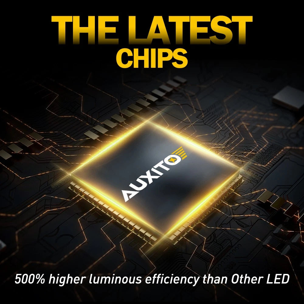 500%+ Brighter H7 LED Light Car Lamp Globes Headlight Bulb High Low Beam 6500K