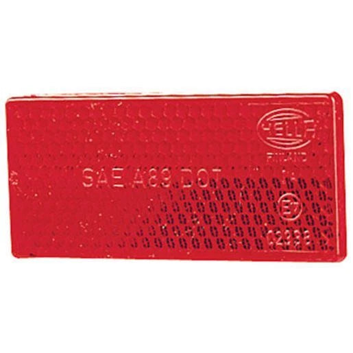Hella Reflector Rectangle Red 32 X 70mm - 1 Pce 2920