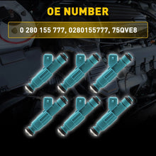 Load image into Gallery viewer, 6X Fuel Injectors For Holden Commodore VR VS VT VU VX VY V6 VQ 3.8L 0280155777
