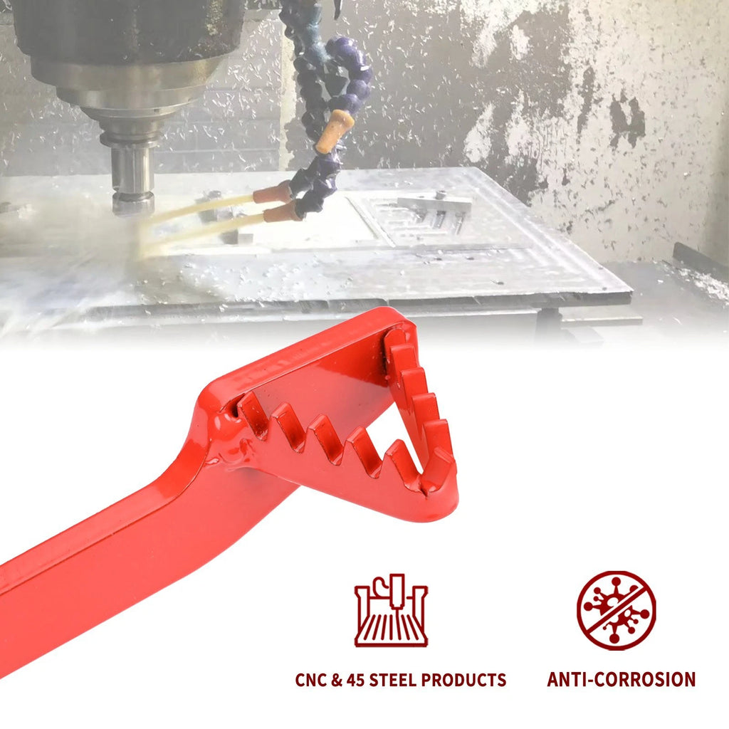 Red Steel Extended Rear Brake Pedal Lever Arm Brakes for Honda CRF110 2013-2023