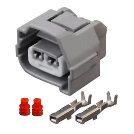 2 Pins Ignition Coil Connector Plugs Black fits Hyundai Getz