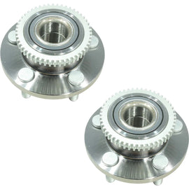 Pair Front Wheel Bearing Hub Assy for Ford Mustang FM FN 2.3L 5.0L RWD 2014-2024