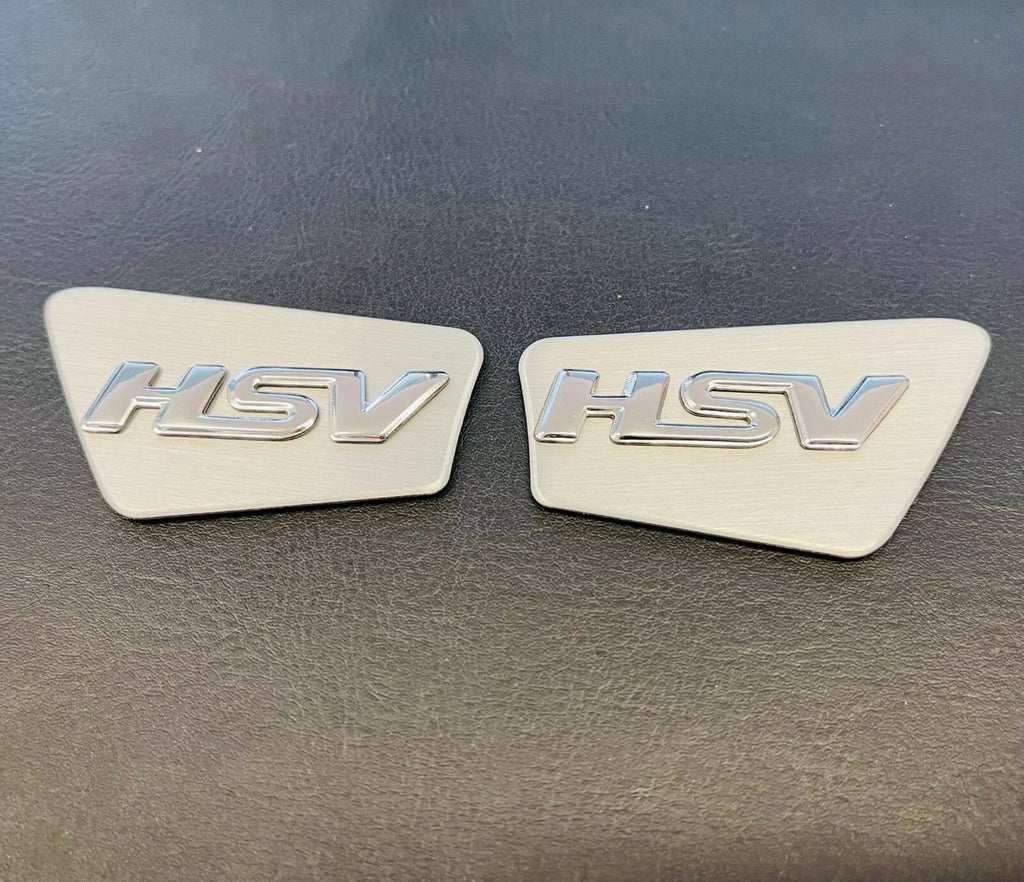 INTERIOR FRONT DOOR HANDLE INSERT BADGE FOR HOLDEN VF HSV COMMODORE sedan /ute