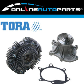 Viscous Fan Clutch + Water Pump for Landcruiser FZJ105 FZJ80 1FZ-FE 4.5L 92~02