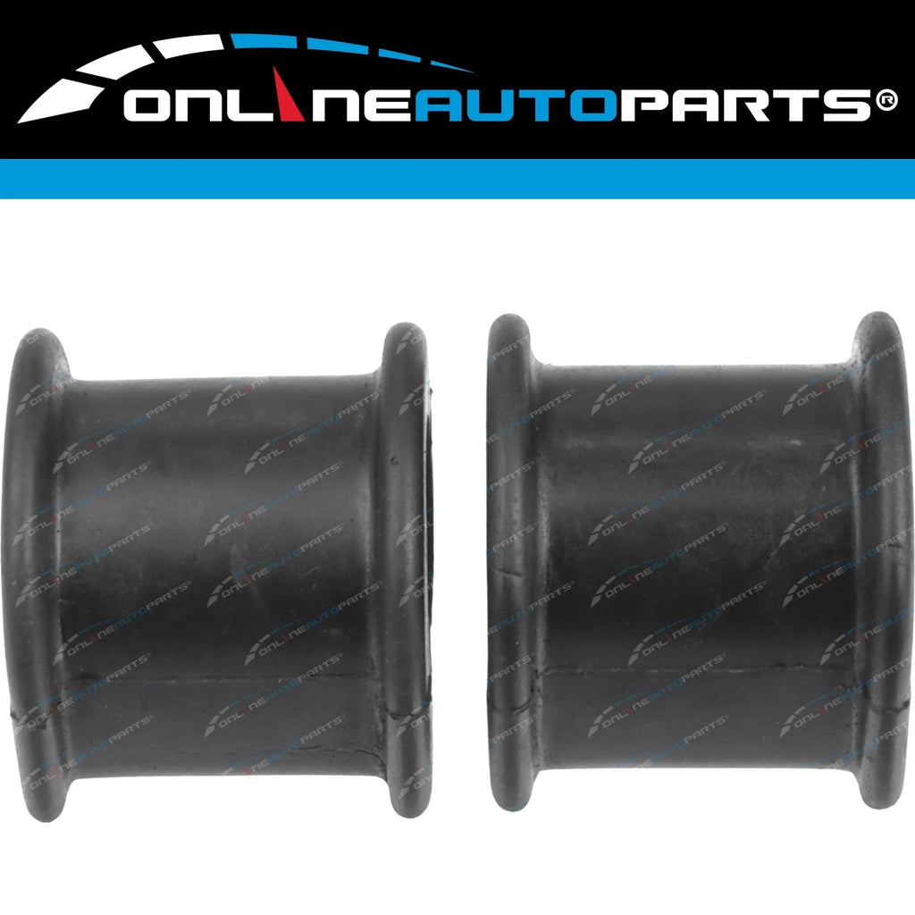 2 x 25mm Rubber Front Sway Bar D-Mount Bushes for Toyota Hilux 4Runner YN63