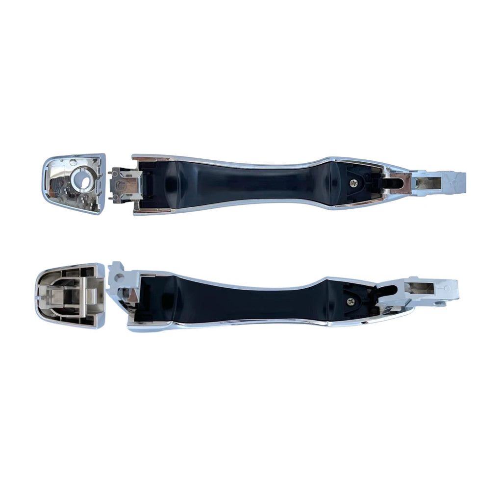 Door Handle Outer for Nissan Altima 13-17 Set of 2 Chrome FRONT LEFT+RIGHT