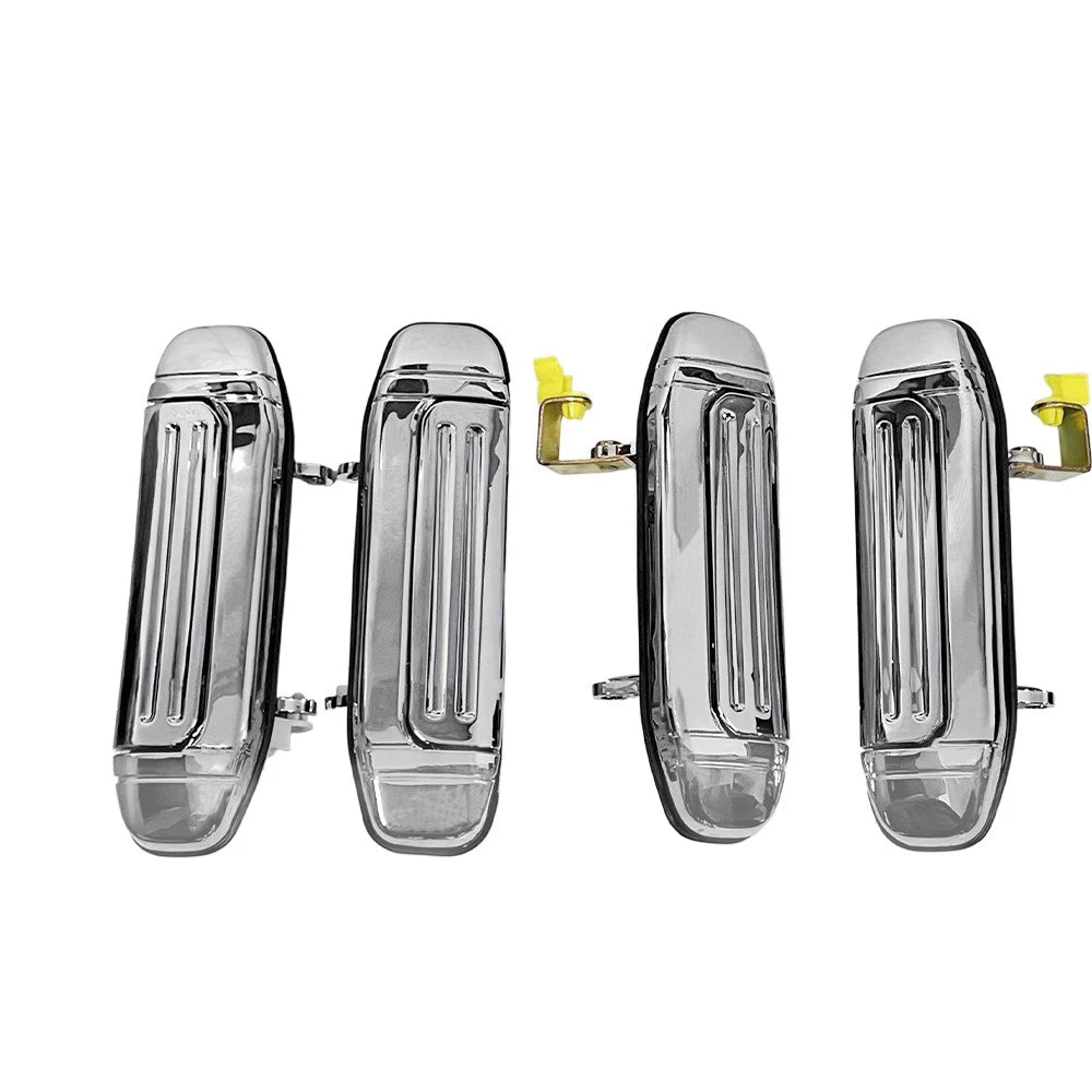 4-40X CHROME Set 4 Pcs Outer Door Handle CLIP For Mitsubishi Pajero NH NK 91~00