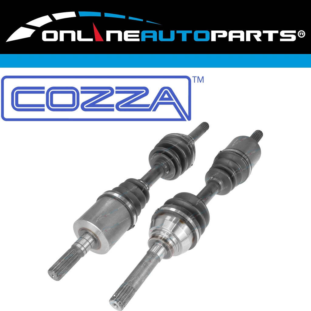Left & Right CV Shafts for Isuzu D-Max TFS85 3.0L 4JJ1-TC 4JJ1-TCX 4X4 2008~2012