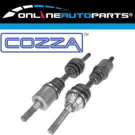 Left & Right CV Shafts for Isuzu D-Max TFS85 3.0L 4JJ1-TC 4JJ1-TCX 4X4 2008~2012