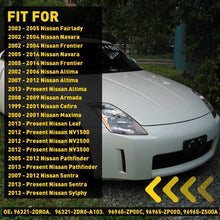 Load image into Gallery viewer, 96321-2DR0A Rear View Fit Mirror Nissan Pulsar B17 Quest Tiida Latio Xterra AU