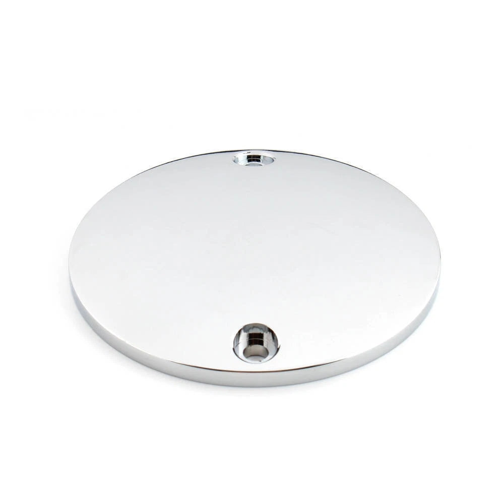 Ignition Timing Points Cover 2 Holes for Harley Big Twin 70-99 Sportster Chrome