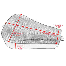 Load image into Gallery viewer, Black Front Driver Solo Seat Cushion For Harley Sportster XL 1200 883 48 72 ST