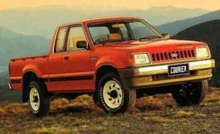 *NEW* DOOR MIRROR (MANUAL) for FORD COURIER PC PD 6/1985 -1998 PAIR LEFT + RIGHT