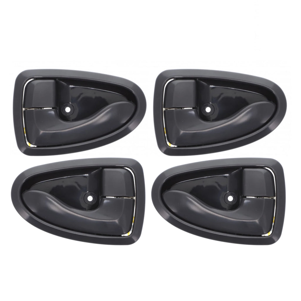 Door Handle Inner for Hyundai Accent LC 00-06 Set of 4 Grey FRONT REAR LH+RH
