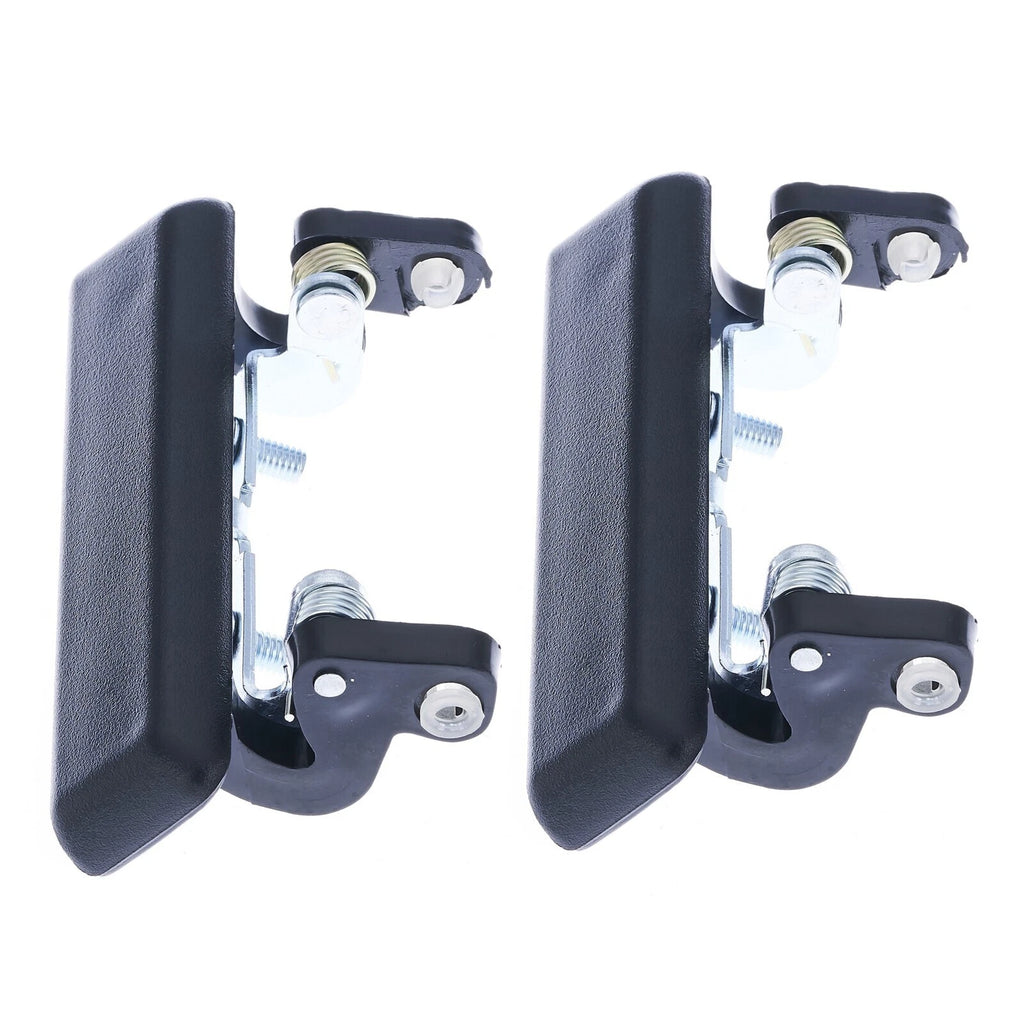 2pc Left & Right Outer Door Handle Black For Suzuki Sierra SJ Holden Drover QB