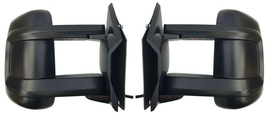 *NEW* DOOR MIRROR (ELECTRIC LONG ARM 8PINS) for FIAT DUCATO 2007-2022 PAIR LH+RH
