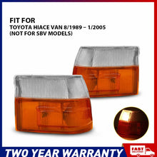 Load image into Gallery viewer, Pair Front Corner Indicator Light for Toyota Hiace Van 1989-2005 RH/LH Express