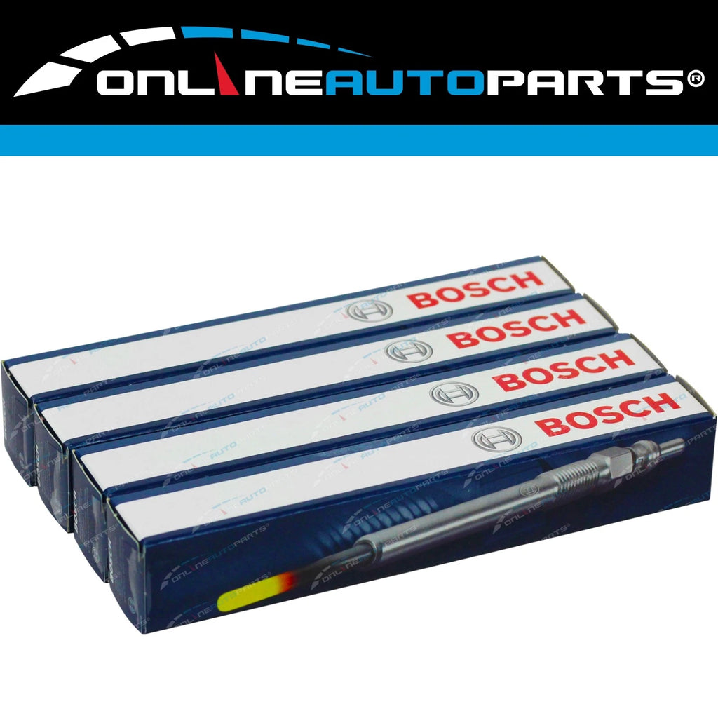 Set of 4 Bosch Glow Plugs for VW Volkswagen Amarok 2H 2.0L Diesel 2011~2017
