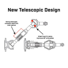 Load image into Gallery viewer, Front Right Extended CV Drive Shaft for Mazda BT50 UP UR Ford Ranger PX1 PX2 PX3