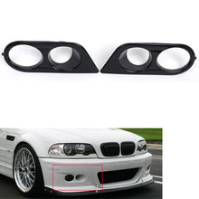 Load image into Gallery viewer, 1 Pair of Fog Lights Fog Light Cover Hood Frame For BMW 3 Series E46 M3 01-06 ST