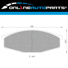 Load image into Gallery viewer, 4wd Front Disc Brake Pads Set for Ford Maverick DA 6cyl 4.2L TB42 TD42 1988~1994