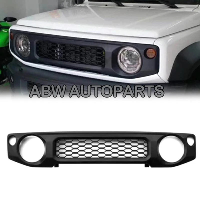 Front Matte Black Grill Suitable For Suzuki Jimny JB64 JB74 2019 - On