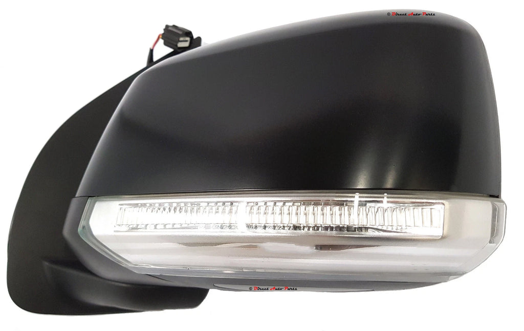 *NEW* DOOR MIRROR (INDICATOR BLACK 5PINS) for NISSAN NAVARA D40 2005 - 2015 LEFT