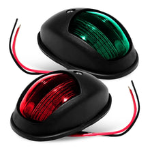 Load image into Gallery viewer, 2x LED Navigation Light Nav Lamp Side Mount Port Starboard Marine Yacht Boat