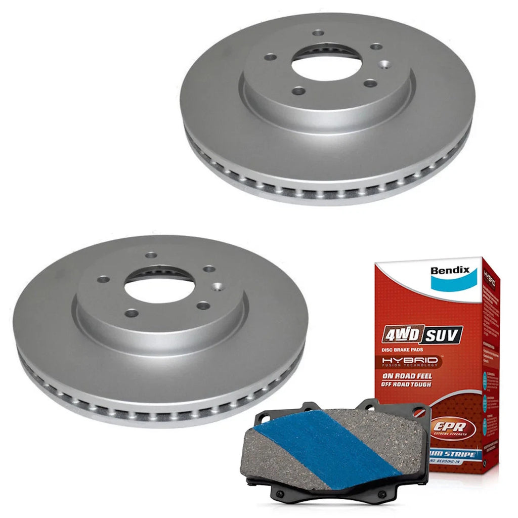 Bendix Front Brake Pads + Rotors for Holden Captiva CG, Captiva 5 CG, Captiva 7