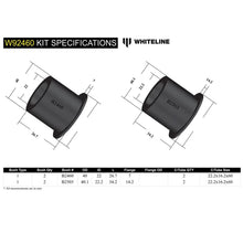 Load image into Gallery viewer, Whiteline W92460 Differential Mount Bushing