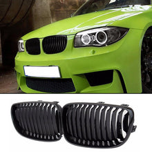 Load image into Gallery viewer, Gloss Black Kidney Front Grille Grill For BMW 1 Series E81 E87 E82 E88 2008-2013
