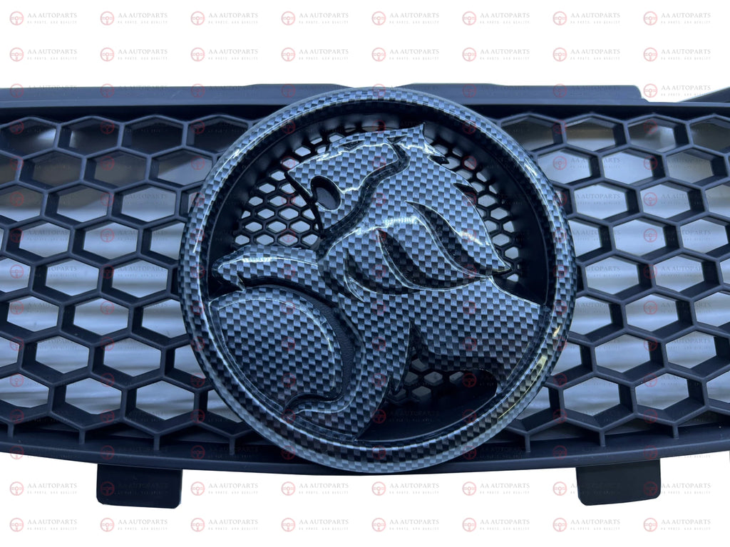 Grille & Complete Carbon Fibre Badge Set Holden Commodore Series 1 VE SV6 SS