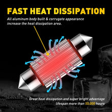Load image into Gallery viewer, 2/4/8X Canbus LED Car Interior Light Festoon C5W C10W 36mm White Side Wedge NEWA